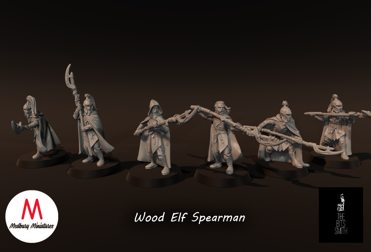 Woodelf Speerträger